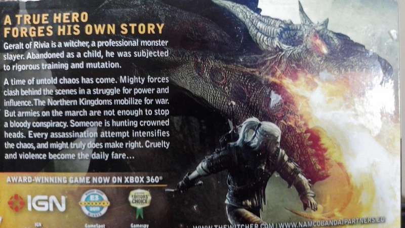 Xbox 360 - The Witcher 2 Assassins of Kings Enhanced Edition