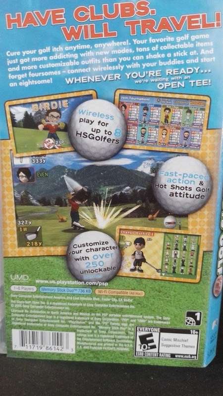 PSP - Hot Shots Golf - Open Tee