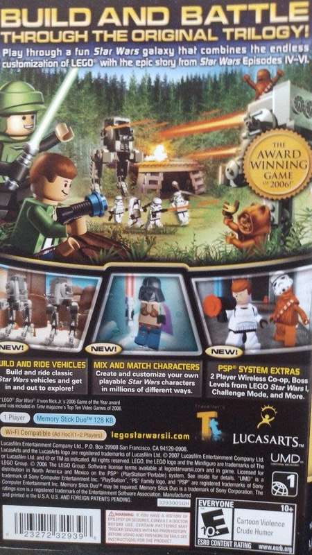 PSP - Lego Star Wars II The Original Trilogy - Greatest Hits