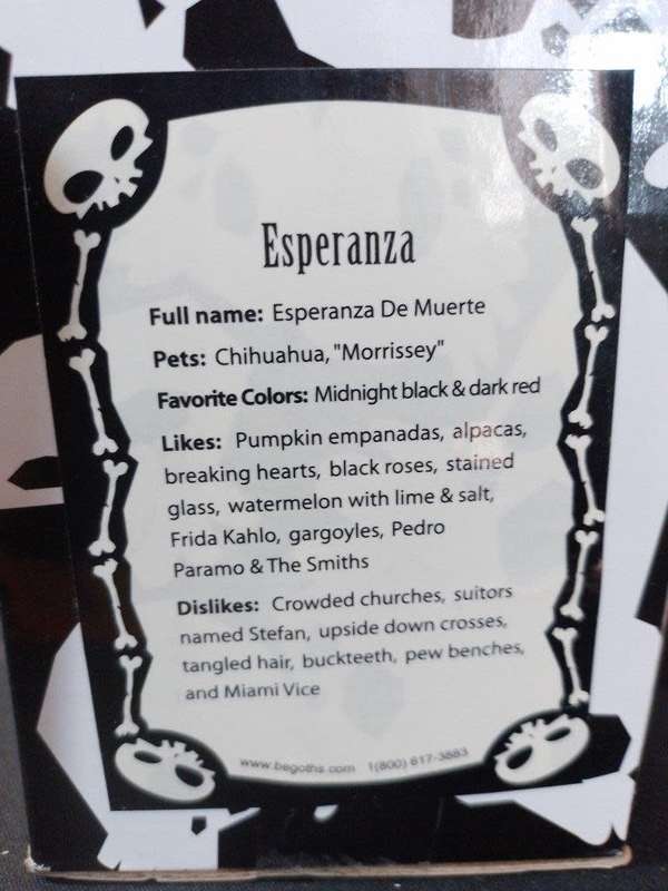 Begoths Esperanza De Muerte Series 5 - 12` Bleeding Edge (NOS)