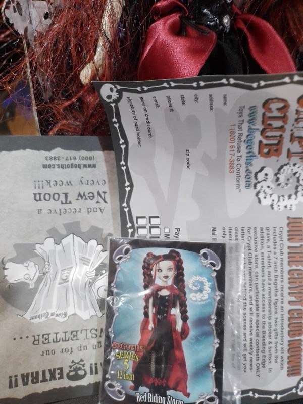 Begoths Red Riding Storm Series 5 - 12` Bleeding Edge (NOS)