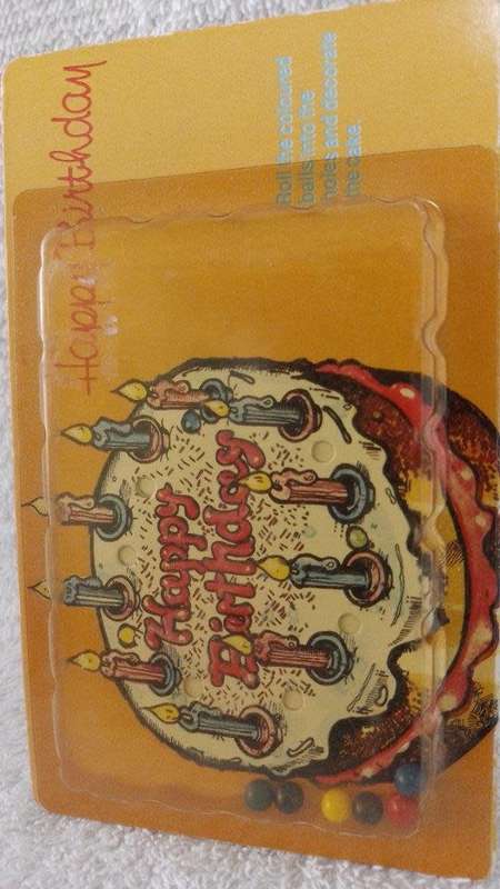 Vintage Puzzle Card Post Card - Happy Birthday