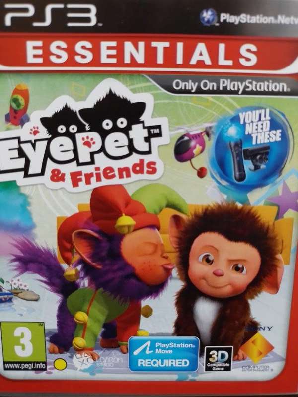 PS3 - EyePet & Friends - Essentials