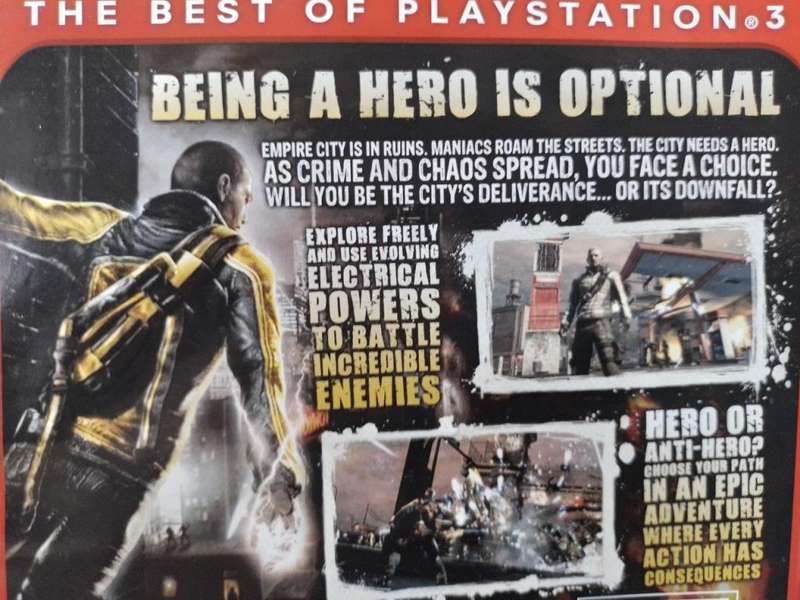PS3 - InFamous - Essentials