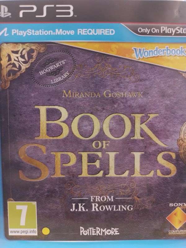 PS3 - Book of Spells From J.K.Rowling