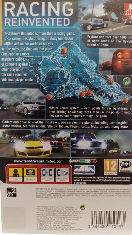 PSP - Test Drive - Essentials
