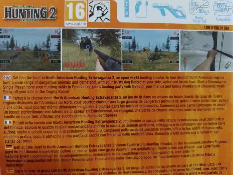 Wii - North American Hunting 2 Extravaganza
