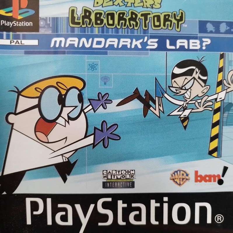 PS1 - Dexter`s Laboratory Mandark`s Lab?(Pal black disc)