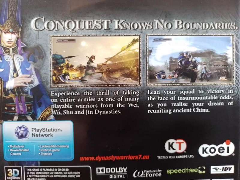 PS3 - Dynasty Warriors 7