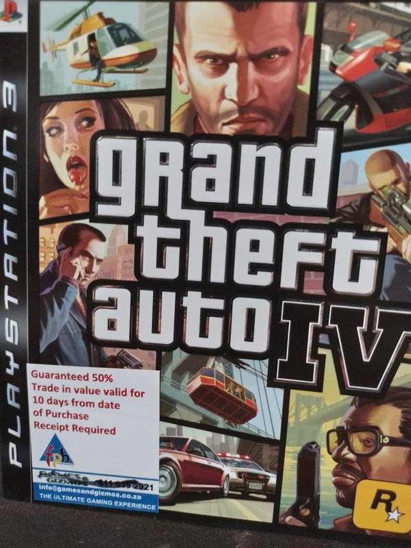 PS3 - Grand Theft Auto IV