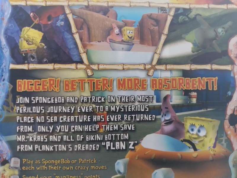 PS2 - SpongeBob Square Pants The Movie