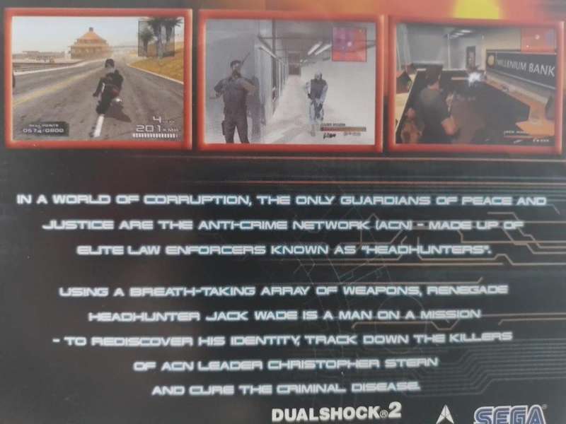 PS2 - Headhunter