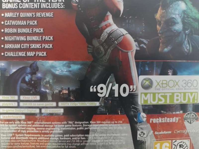 Xbox 360 - Batman Arkham City Game of The Year Edition