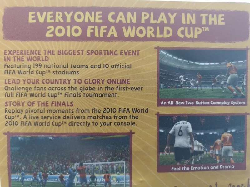 Xbox 360 - 2010 FIFA Wolrd Cup South Africa