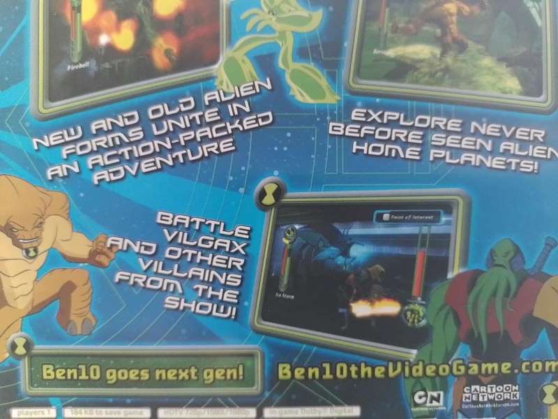 Xbox 360 - Ben 10 Alien Force Vilgax Attacks