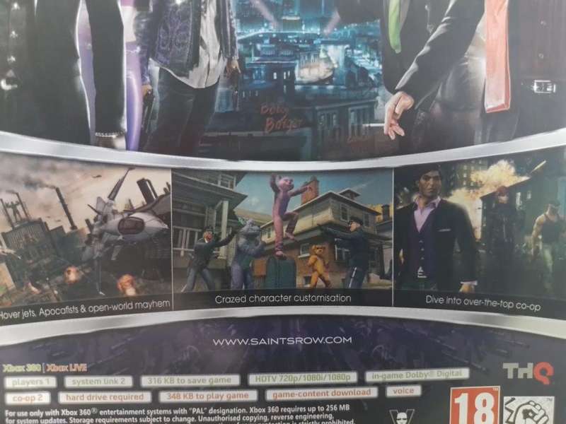 Xbox 360 - Saints Row The Third