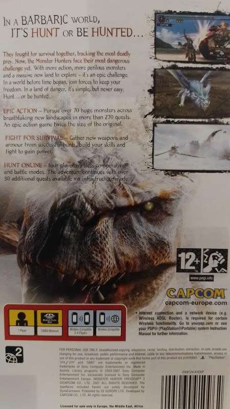 PSP - Monster Hunter Freedom 2