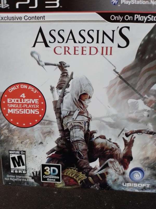 PS3 - Assassins Creed III