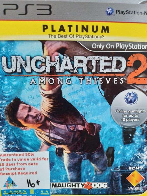 PS3 - Uncharted 2 Among Thieves Platinum