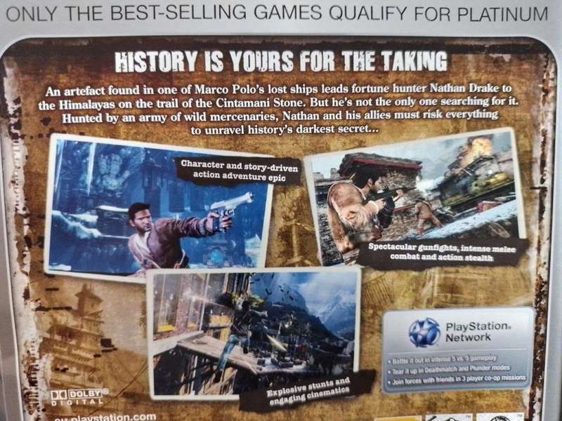 PS3 - Uncharted 2 Among Thieves Platinum