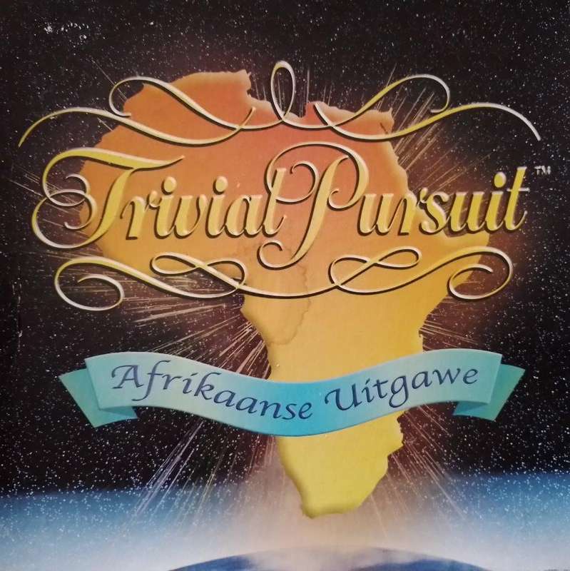 Vintage Trivial Pursuit - Afrikaanse Uitgawe - Horn Abbot Prima
