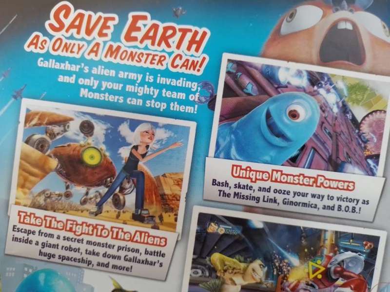 Xbox 360 - Monsters Vs Aliens