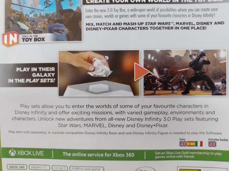 Xbox 360 - Disney Infinity 3.0 - Play Without Limits