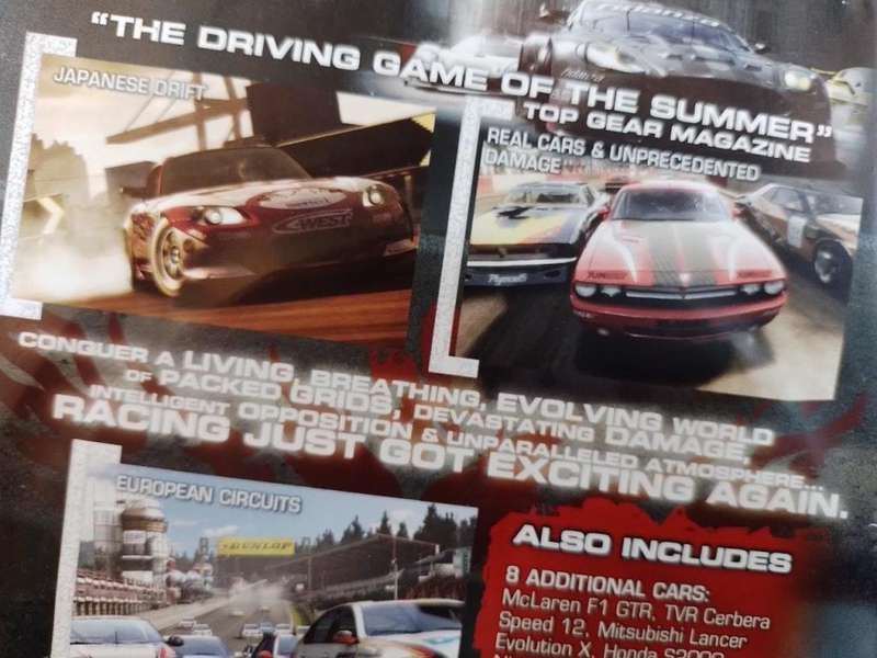 Xbox 360 - Race Driver Grid - Reloaded