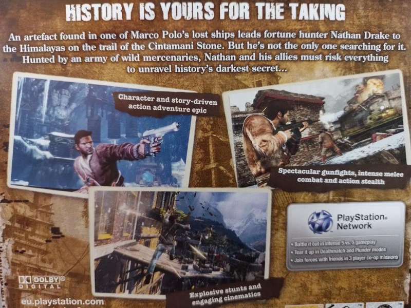 PS3 - Uncharted 2 Among Thieves