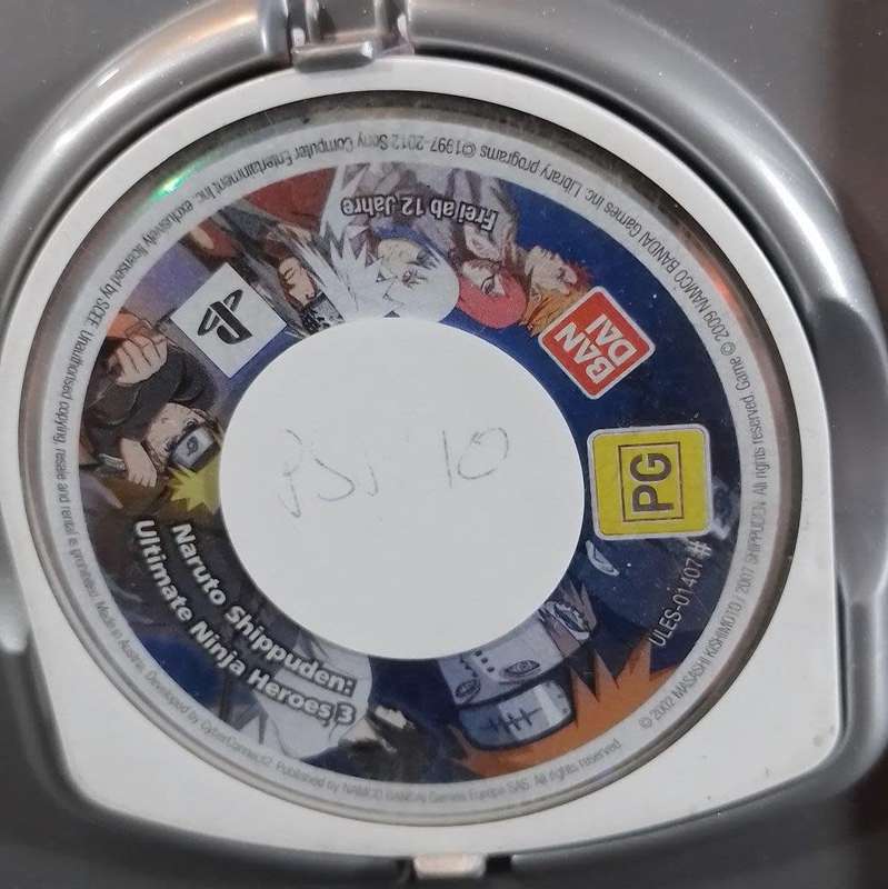 PSP - Naruto Shippuden Ultimate Ninja Heroes 3