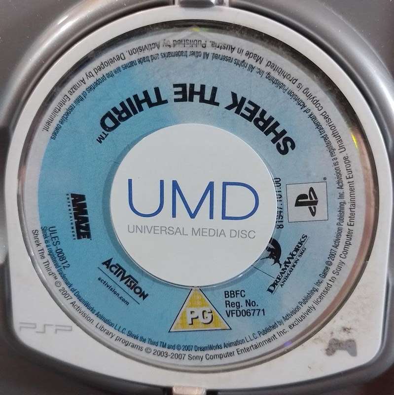 PSP - Shrek The Third
