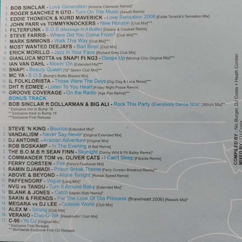 CD - Bump 18 (2cd)