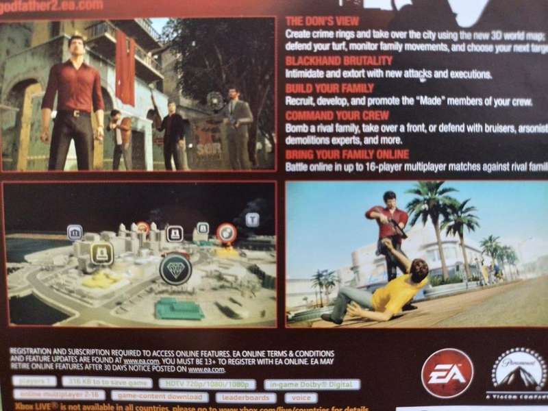 Xbox 360 - The Godfather II