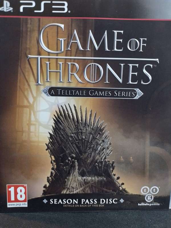 PS3 - Game Of Thrones A Telltale Games Series