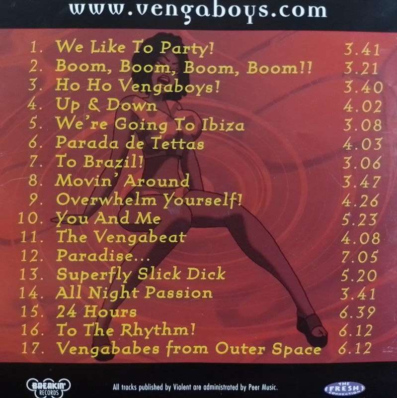CD - Vengaboys - The Party Album! CDVIR (WF) 428