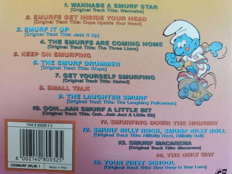 CD - The Smurfs Go POP! - CDSMURF (WLM) 1