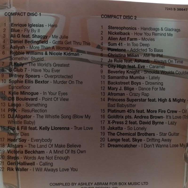 CD - Now That`s What I Call Music 51 (2cd)(Import) 7243 5 38647 2 9
