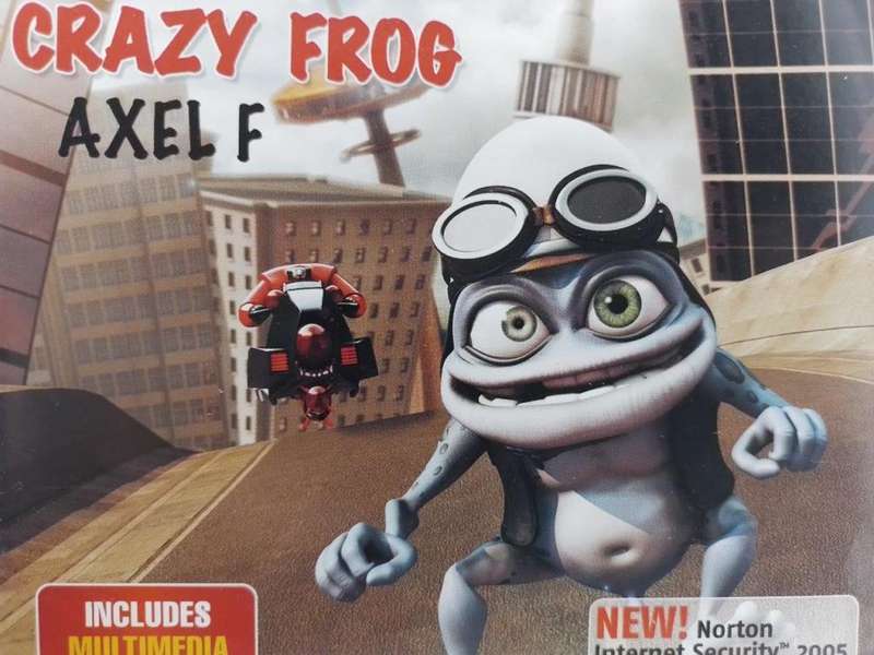 CD - Crazy Frog - Axel F (Single)