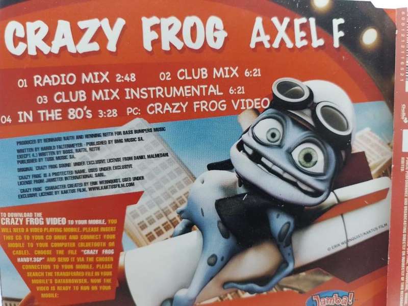 CD - Crazy Frog - Axel F (Single)