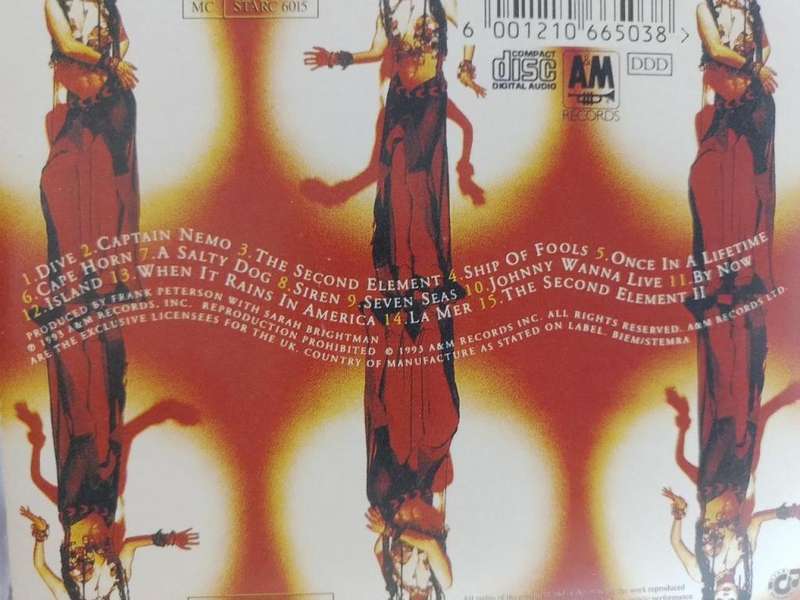 CD - Sarah Brightman - Divine - STARCD 6015