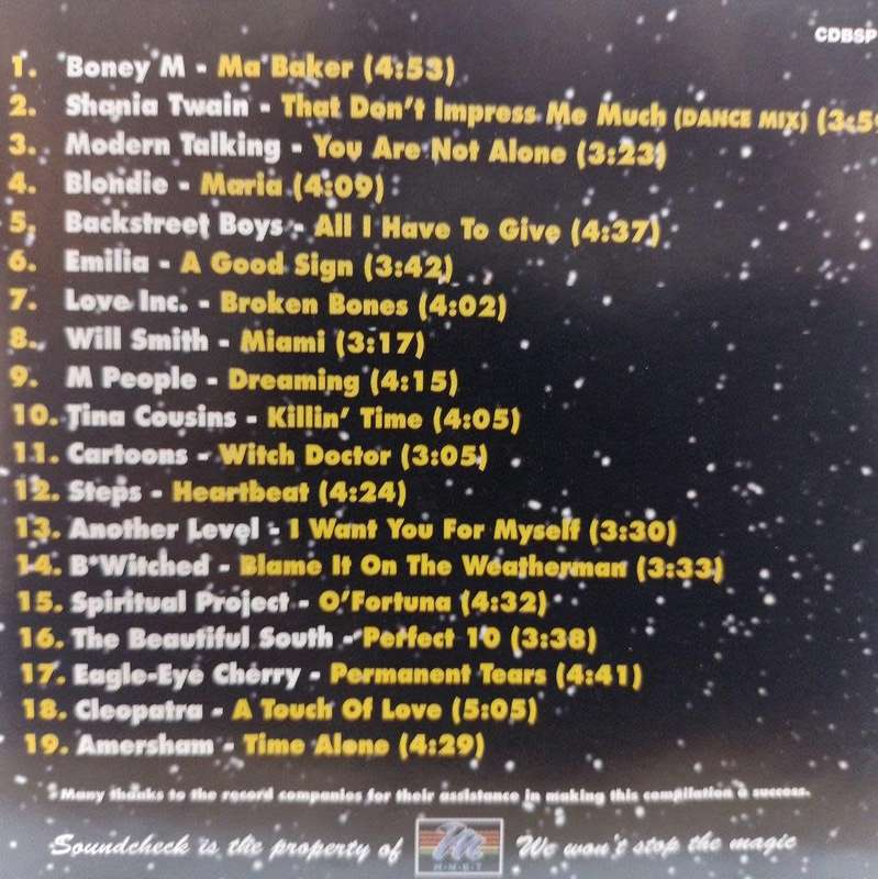 CD - Sound Check 8