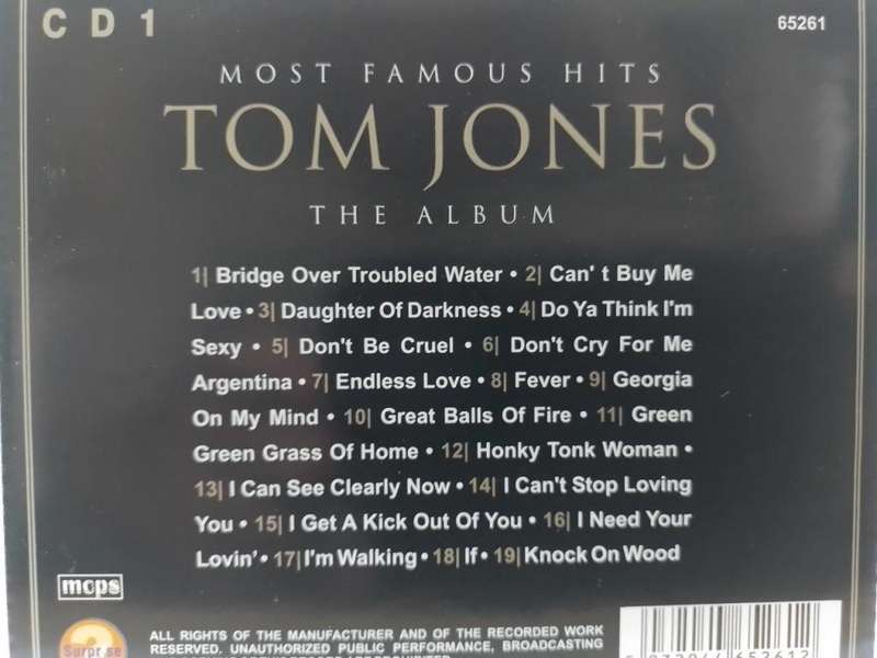 CD - Tom Jones - The Album (CD1)