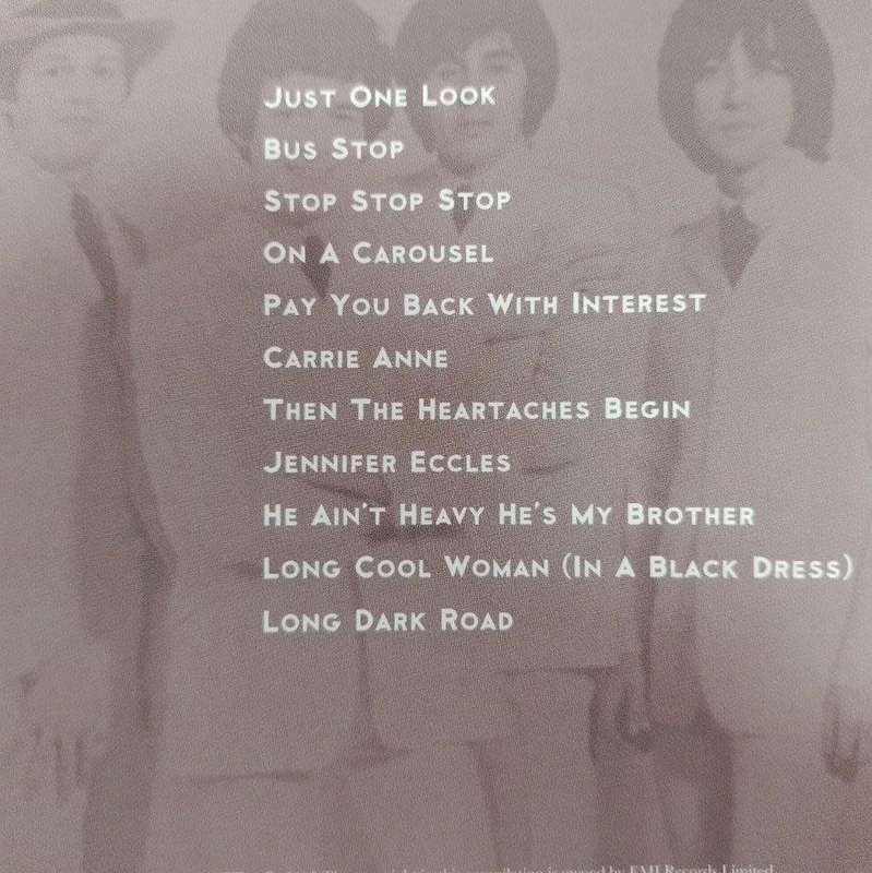 CD - The Hollies - Platinum - CDEMCJ (WIB) 6441