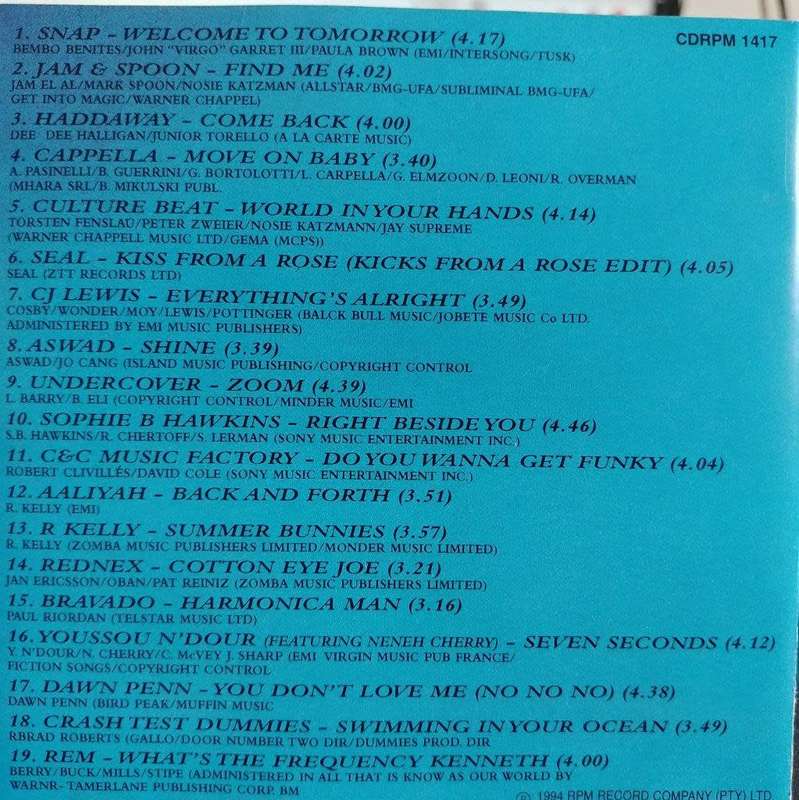 CD - Monster Hits Volume 5 -  CDRPM 1419