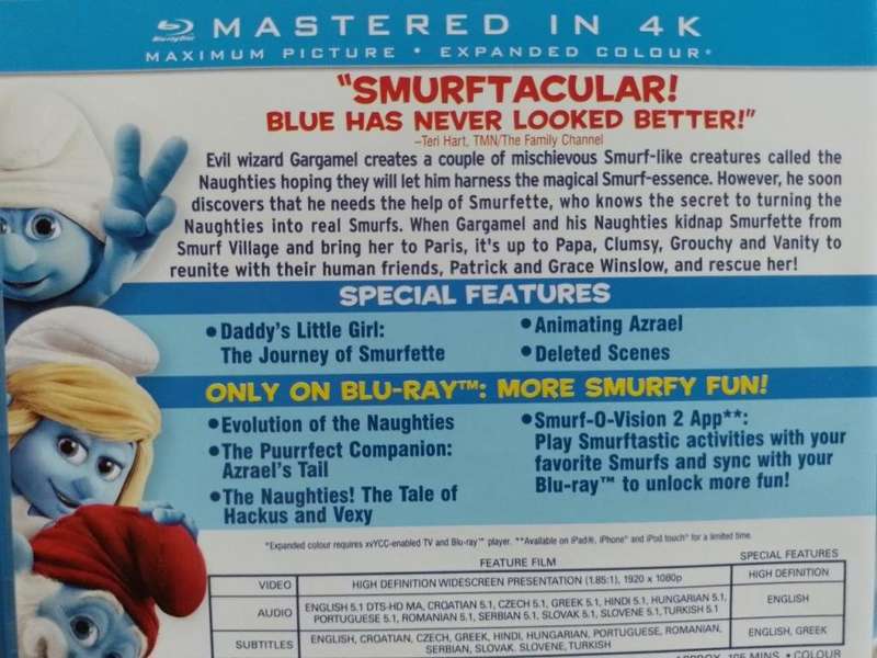 Blu-ray - The Smurfs 2