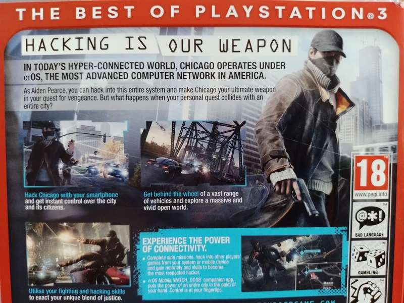PS3 - Watch Dogs - Essentials