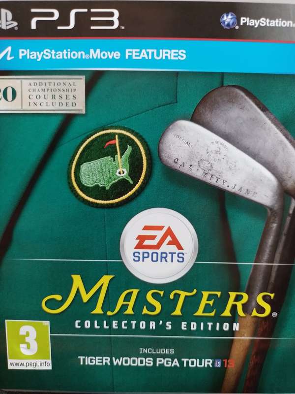PS3 - Masters Collection includes Tiger Woods PGA Tour 13