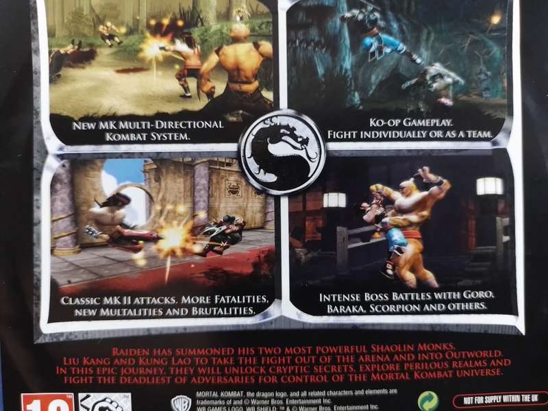 PS2 - Mortal Kombat Shaolin Monks
