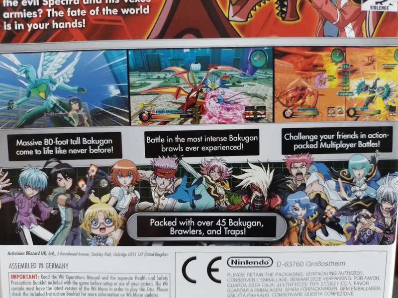 Wii - Bakugan Defenders Of The Core