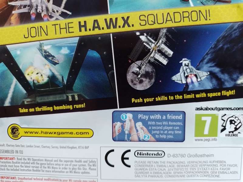 Wii - Tom Clancy`s H.A.W.X 2